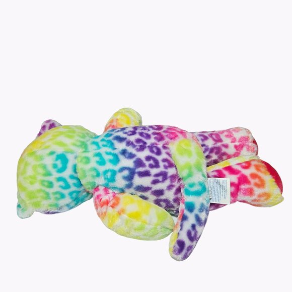 Build A Bear Leopard Print Rainbow 17 Inch Teddy Plush Stuffed Animal Toy - Picture 2 of 8